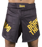Okami motion Fightshorts -Black